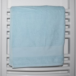 Drap de bain Bleuenn bleu ciel 70 x 140 cm 100% coton